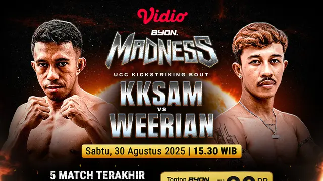 BYON Madness 2 Pay-Per-View di Vidio. (dok vidio.com)