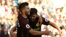 Sergio Aguero mencetak 2 gol saat Manchester City berjaya di kandang Burnley, 2-1, dalam laga Premier League di Stadion Turf Moor, Sabtu (26/11/2016). (Reuters/Andrew Yates)