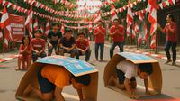 Lomba Trenggiling 17 Agustus/AI