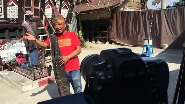 Mengenal Tarian Mistis Patung Sigale gale di Pulau Samosir