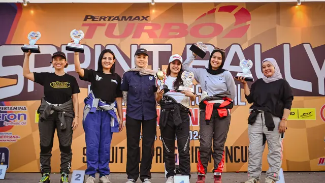 Diva Zahra juara kelas wanita Kejurnas Sprint Rally 2024