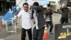 Mantan pilot Citilink TP usai diperiksa BNN menangis 