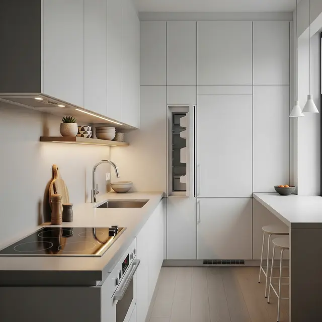 Model Dapur Cantik Minimalis Terbaru (Image by Gemini AI)