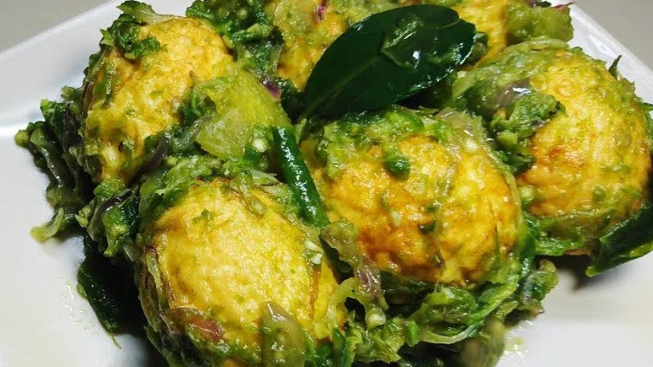Telur sambal hijau