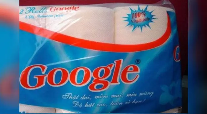Google luncurkan produk tisu? (Doc: @SamCruise)