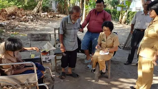 kisah kakek viral (foto: facebook/ Leo Tosa)