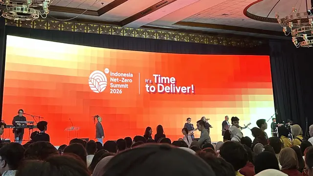 Indonesia Net-Zero Summit (INZS) 2026 di Balai Kartini Sabtu (1/8/2026) (Dok: Liputan6/Nasywa Fakhirah)