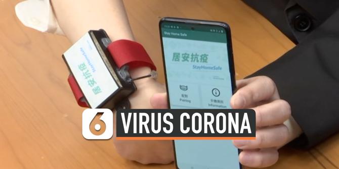 VIDEO: Virus Corona Merebak, Hong Kong Keluarkan Gelang Khusus