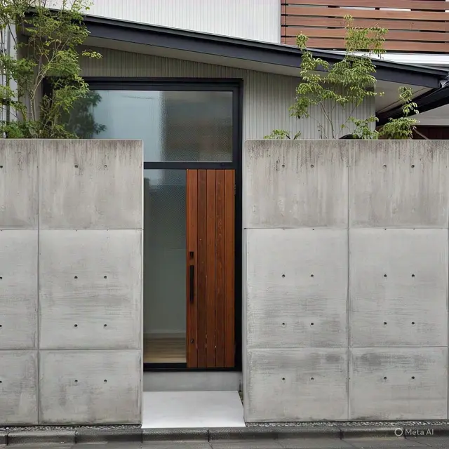 Model Pagar Rumah Tembok Sederhana