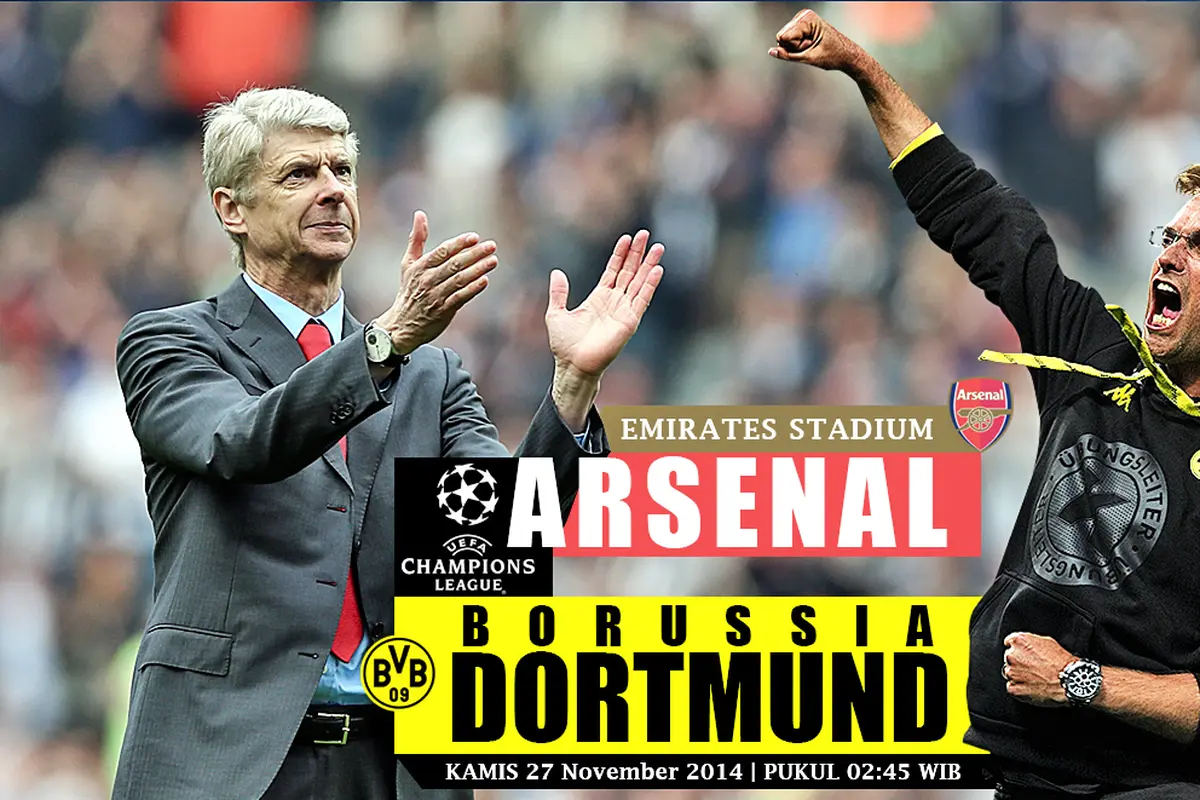 Arsenal vs Borussia Dortmund