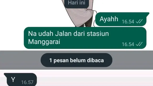 6 Chat Anak ke Ayah Minta Jemput Ini Bikin Senyum