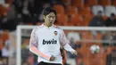 5. Lee Kang-in (Valencia) - Pemain asal Korea Selatan ini memiliki kecepatan dan memberikan umpan yang akurat. Lee Kang-in digadang-gadang sebagai penerus kehebatan David Silva di Valencia. (AFP/Jose Jordan)