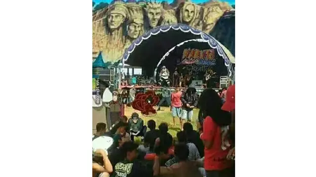 6 Potret Nikahan Konsep Naruto Ini Bikin Ngakak