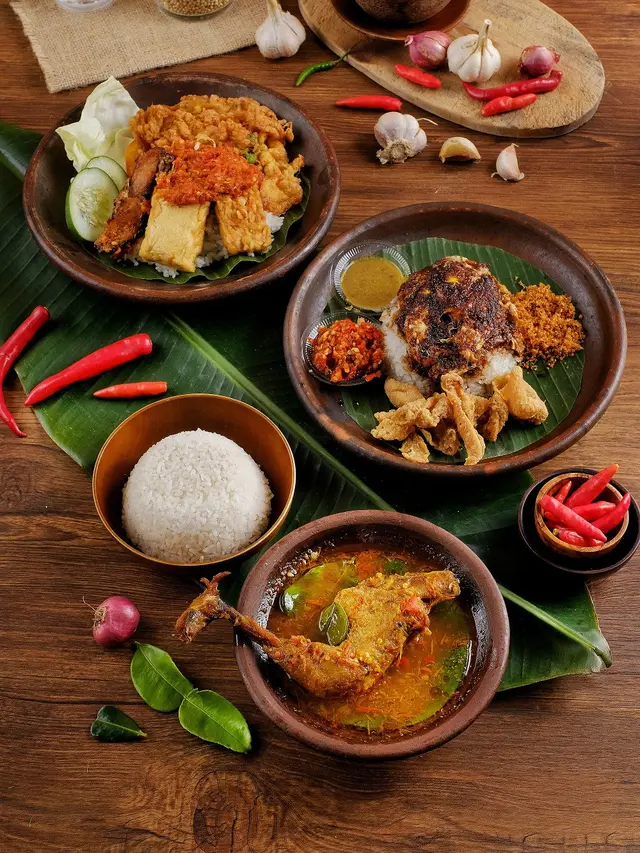 Makanan Penyetan Cok
