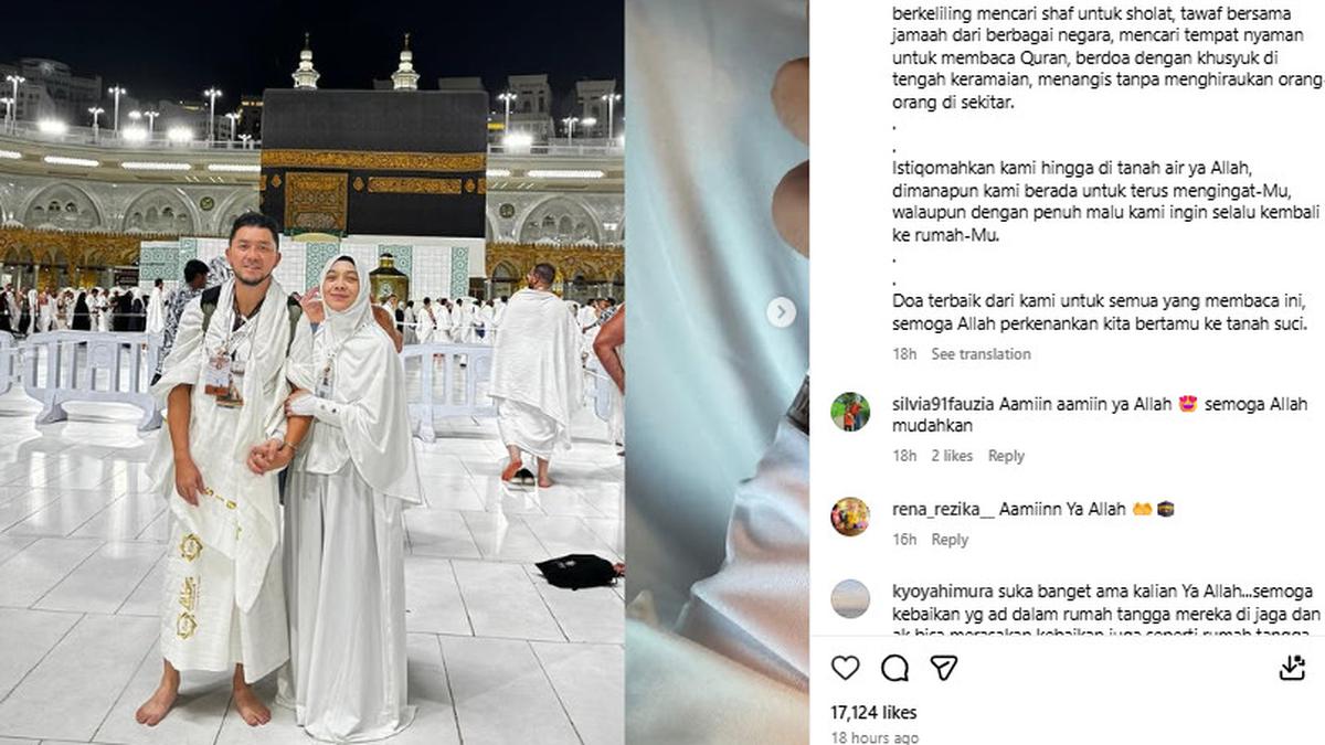 Ananda Omesh Merindukan Tanah Suci Usai Naik Haji: Setengah Hati Kami Masih di Sana