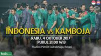 Persahabatan Indonesia Vs Kamboja (Bola.com/ FOTO: Vitalis Yogi /GRAFIS: Adreanus Titus)