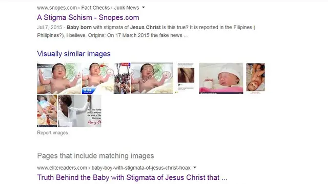 Gambar Tangkapan Layar Penelusuran dengan Google Image