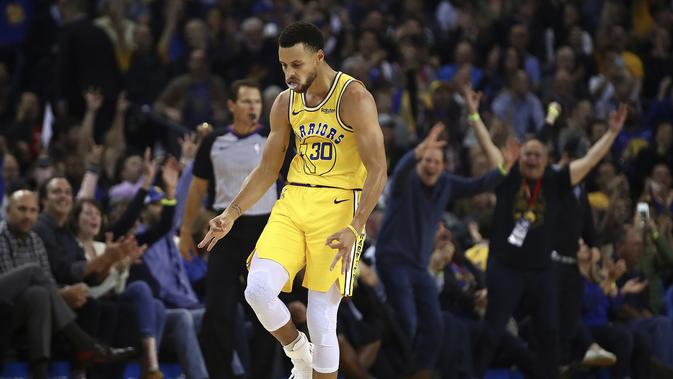 Pemain Golden State Warriors, Stephen Curry (AP)
