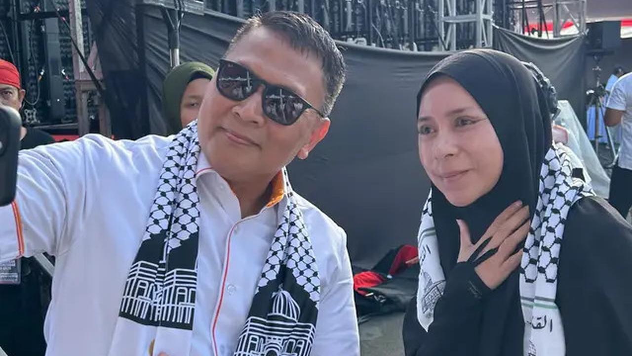 Melly Goeslaw Nangis Baca Puisi untuk Palestina, Walau Kematian Jadi Sahabat Namun Surga Menanti