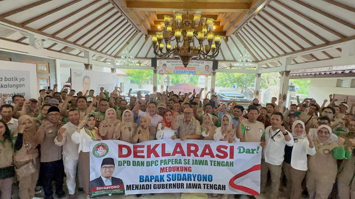 Papera se-Jateng Minta Prabowo Berikan Rekomendasi Sudaryono Maju di ...