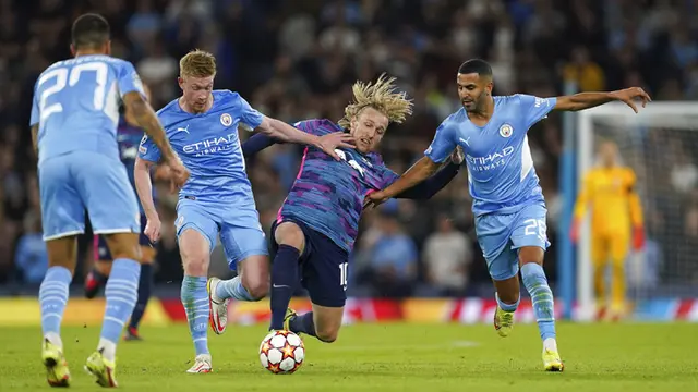 FOTO: Manchester City Lumat RB Leipzig di Liga Champions