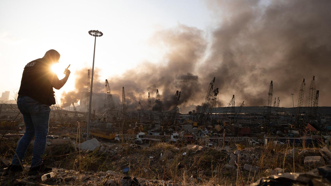 Kondisi di Beirut Lebanon Setelah Ledakan Dahsyat