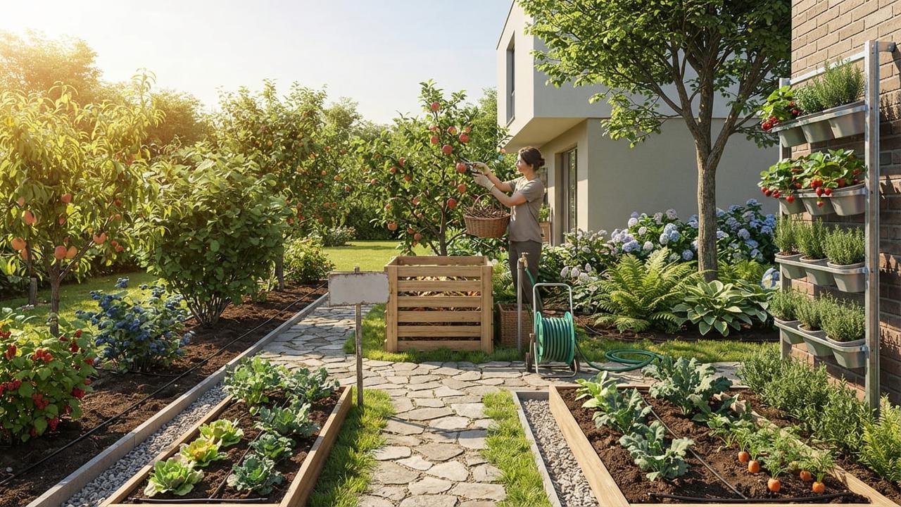 7 Cara Membuat Taman Rumah Sekaligus Kebun Buah, Estetik dan Produktif