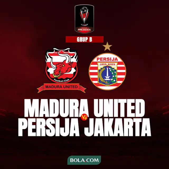 Piala Presiden 2022 - Grup B - Madura United Vs Persija Jakarta