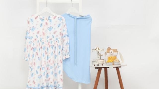 Gamis Anak dengan Bahan Rayon Peachbello