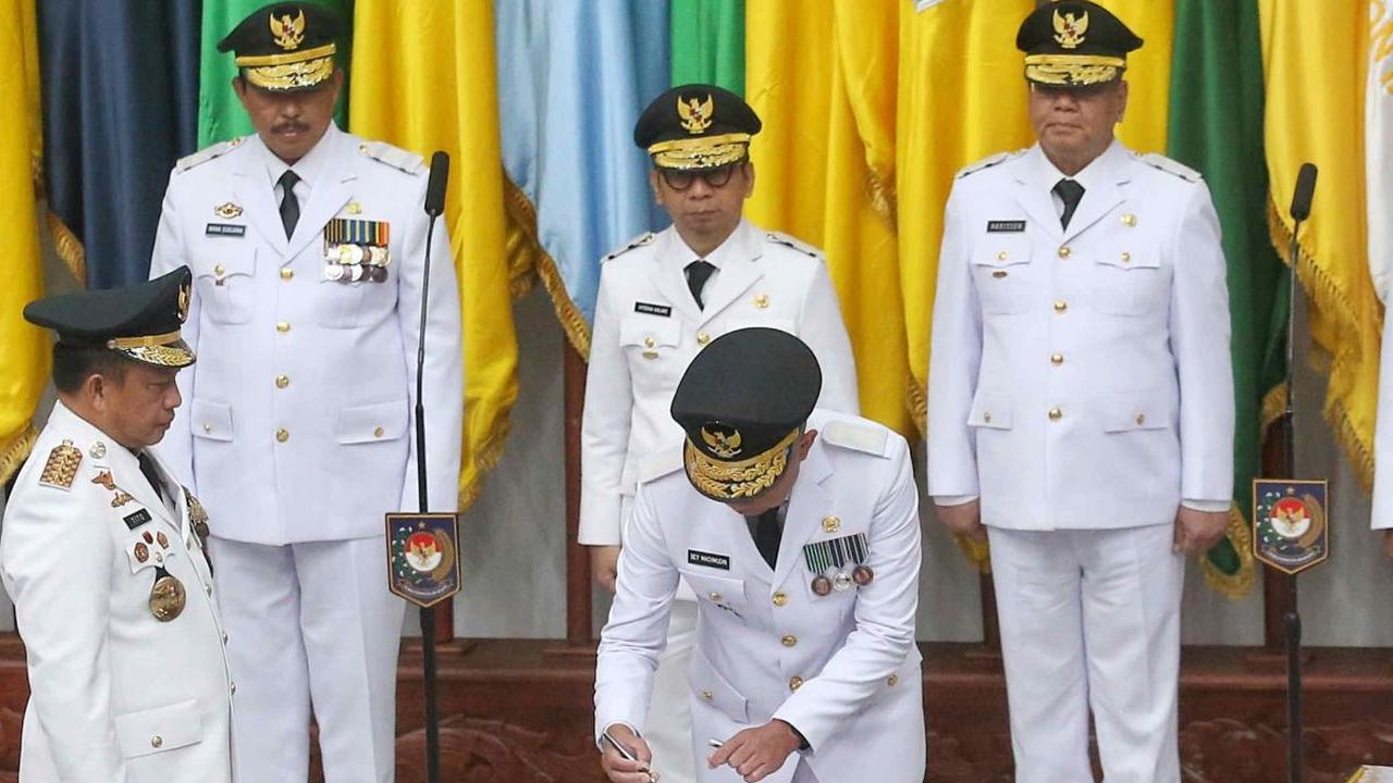 Pelantikan ini dilakukan dalam rangka menggantikan para Gubernur yang telah habis masa jabatannya pada 5 September 2023.