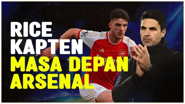 Berita video pelatih Arsenal, Mikel Arteta memuji penampilan dari gelandangnya, Declan Rice. Ia memprediksi bahwa di masa depan ia bisa menjadi kapten untuk Arsenal.