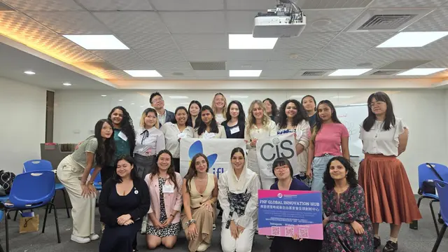 Novita Hardini  (Anggota DPR RI Terpilih Fraksi PDIPerjuangan) sebagai mentor internasional dalam kegiatan pemberdayaan politik perempuan yang berlangsung di Taiwan. (Dok Novita Hardini)