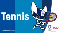 Jadwal dan Link Live Streaming Perebutan Emas Cabor Tenis di Olimpiade Tokyo 2020, Minggu 1 Agustus di Vidio