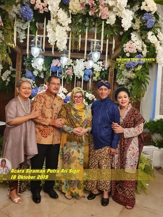 Haryo Putra Wibowo Nikah -Putra Ari Sigit (Foto: Instagram/tututsoeharto)