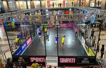 Legenda MU Patrice Evra Meriahkan Turnamen 3x3 Soccer Cage Liga Kita Festival di Jakarta