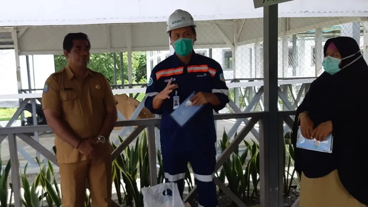 Cegah COVID-19, Antam Serahkan Ribuan Masker ke Puskesmas Buli
