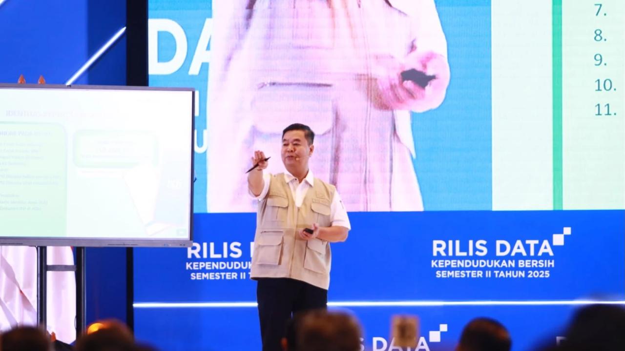 Direktur Jenderal (Dirjen) Kependudukan dan Pencatatan Sipil (Dukcapil) Kementerian Dalam Negeri (Kemendagri) Teguh Setyabudi