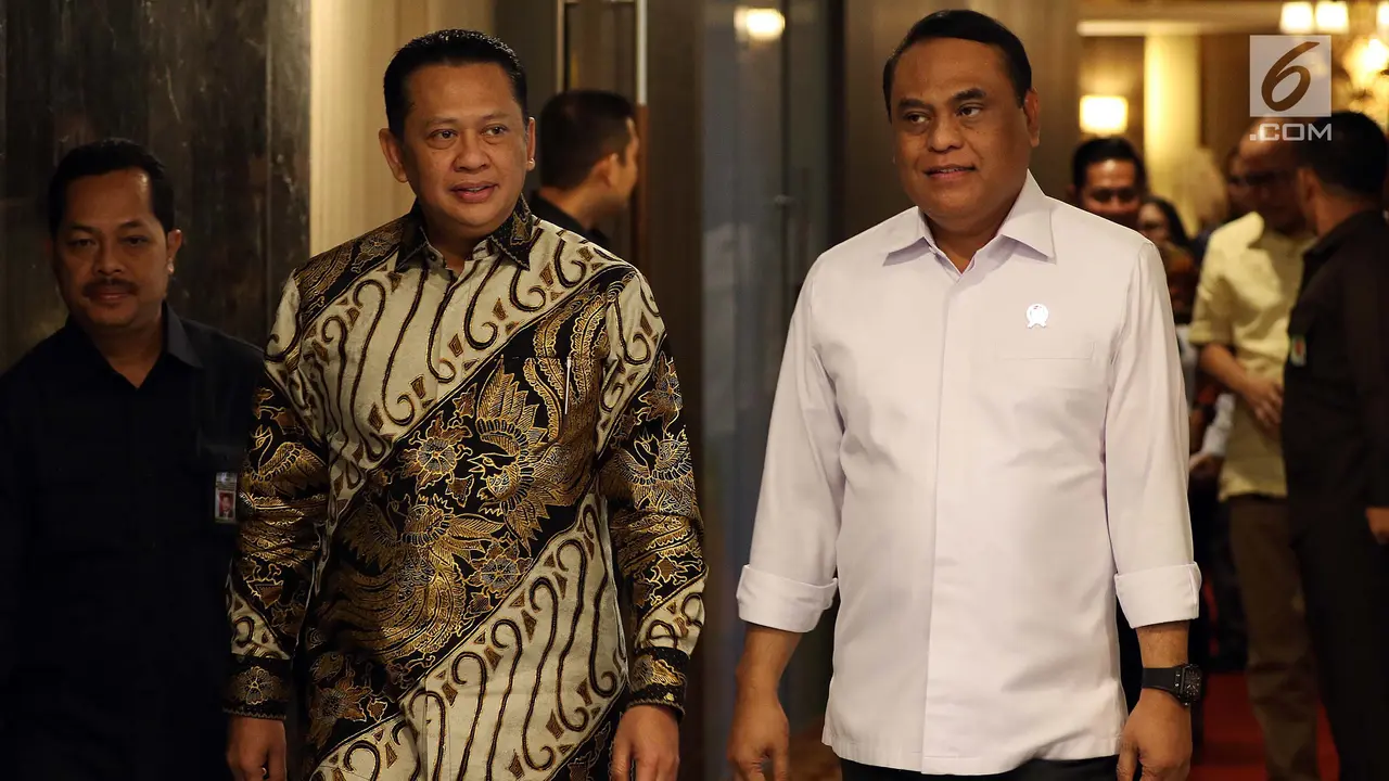 Menpan RB Sambangi Ketua DPR