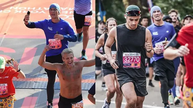 8 Potret Daniel Mananta Tertangkap Kamera Fotografer New York Marathon Ini Bikin Geleng Kepala