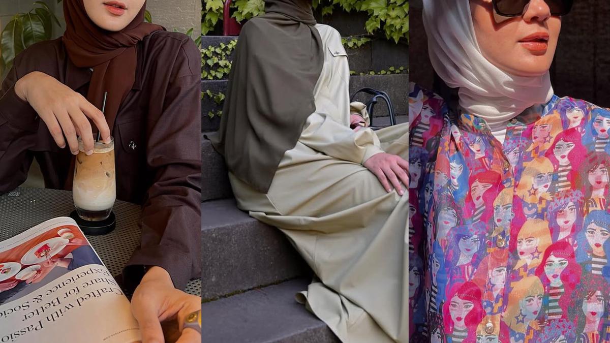 Sentuhan Sunglasses yang Bikin OOTD Berhijab Paula Perhoeven Makin Terlihat Slay