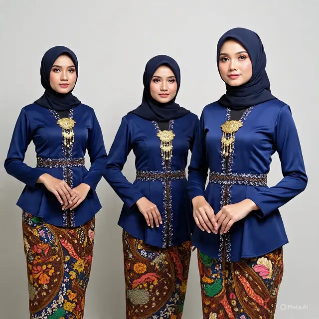 Rok Kebaya Hijab. (Liputan6.com/MetaAI)