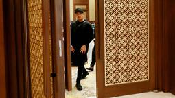 Anak bungsu dari Presiden Jokowi Widodo tersebut hadir di acara pembukaan Kongres Biasa PSSI 2023 dengan menggunakan pakaian casual serba hitam. (Bola.com/M Iqbal Ichsan)