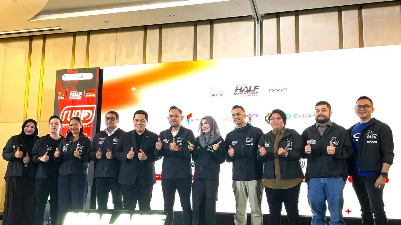 MS GLOW For Men Malang Half Marathon 2026 akan digelar pada 26 April 2026