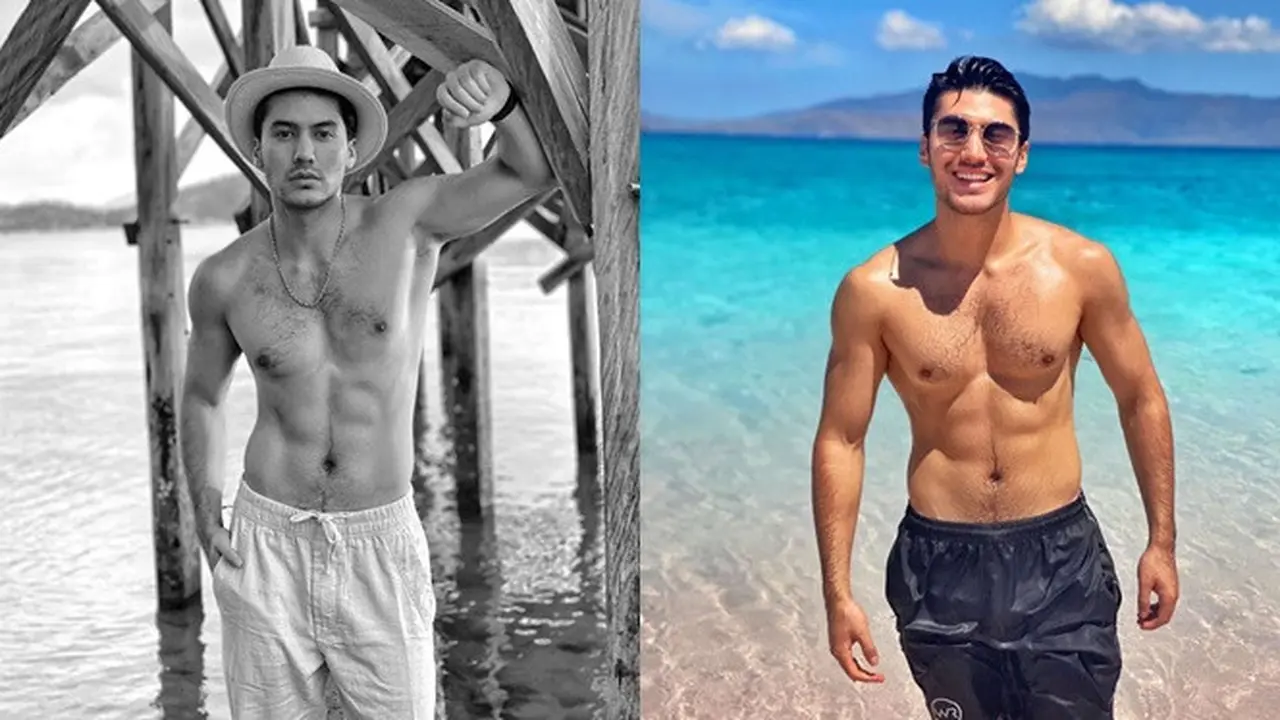 7 Gaya Valentino Peter Pamer ABS Ini Curi Perhatian