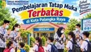 Siswa di Palangka Raya Kembali Belajar Tatap Muka