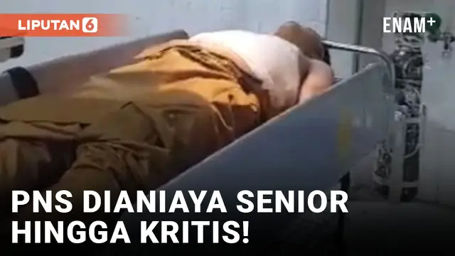 PNS Baru BKD Lampung Dianiaya Senior hingga Dirawat di Rumah Sakit