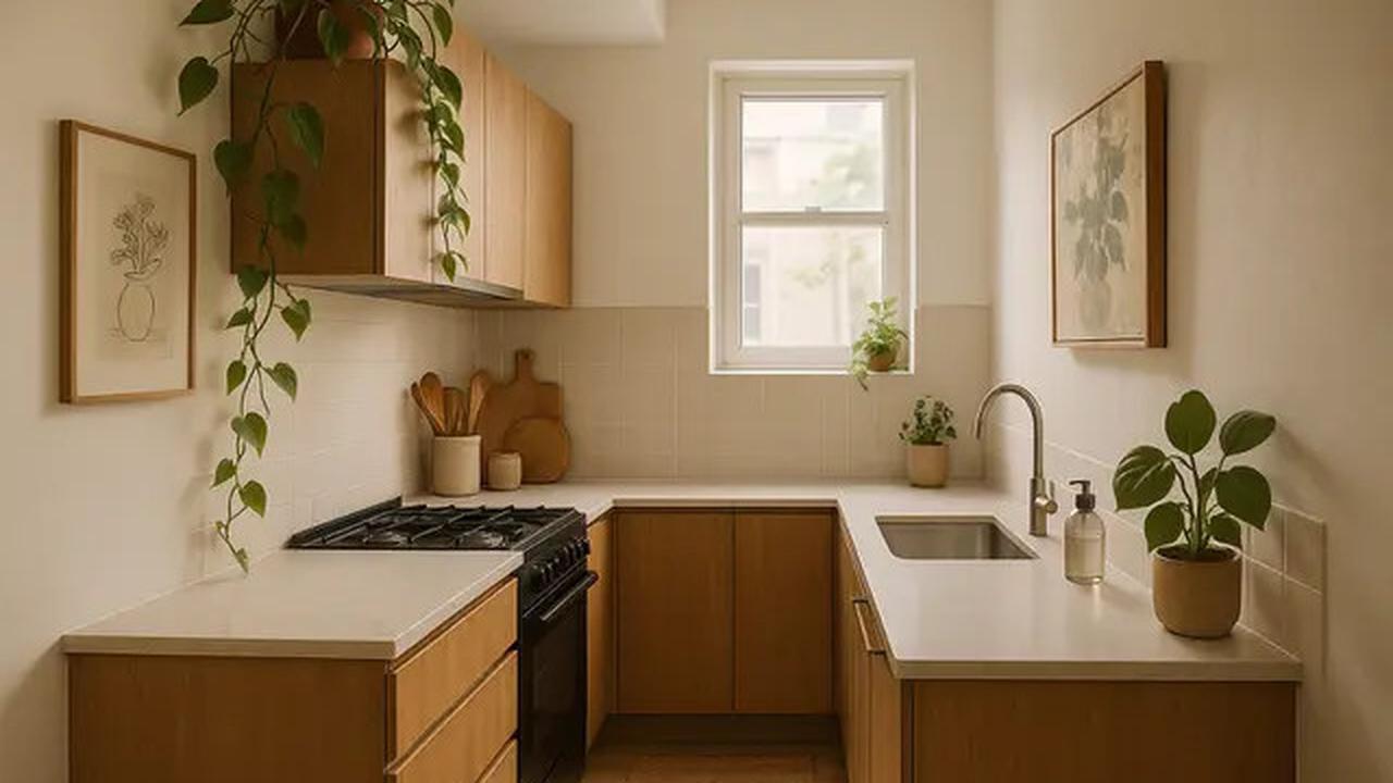 8 Desain Dapur Kecil Memanjang ke Samping, Solusi Ruang Terbatas yang Tetap Estetik di 2025