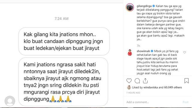 Gilang Dirga (Foto: Instagram/@gilangdirga)