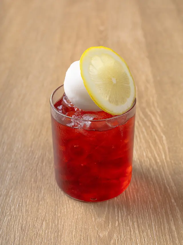 Hibiscus Lemon Shorbet