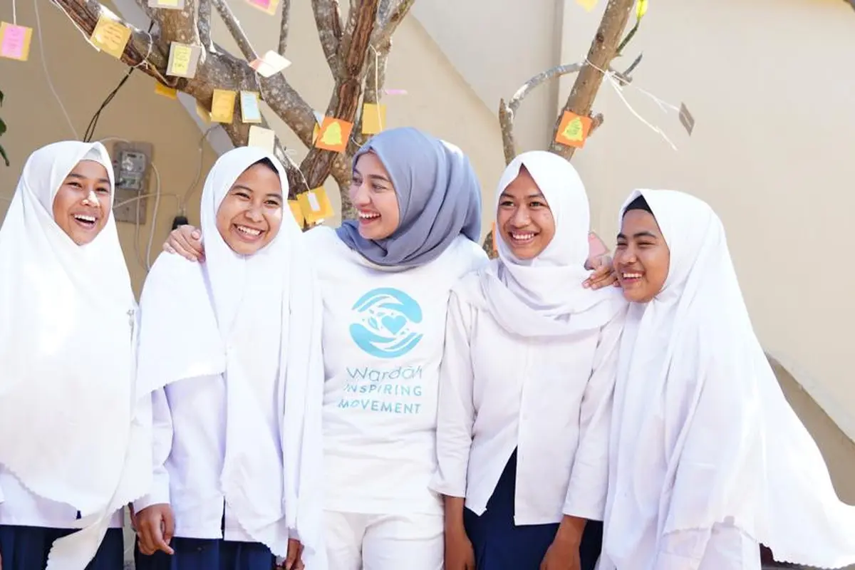 Rayakan Kemerdekan dengan Berbagi Kebaikan di Lombok Bersama Wardah